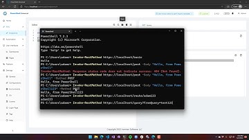 PowerShell Universal Training - API - Basics