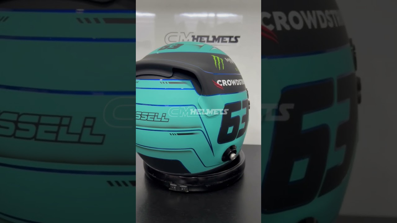 GEORGE RUSSELL 2022 SINGAPORE GP HELMET - F1 FULL-SIZE REPLICA HELMET 