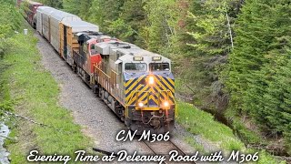 CN M306, Evening Time at Deleavey Road with M306 