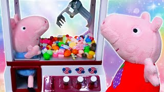 Свинка Пеппа и Джордж в парке развлечений - видео для детей про игрушки