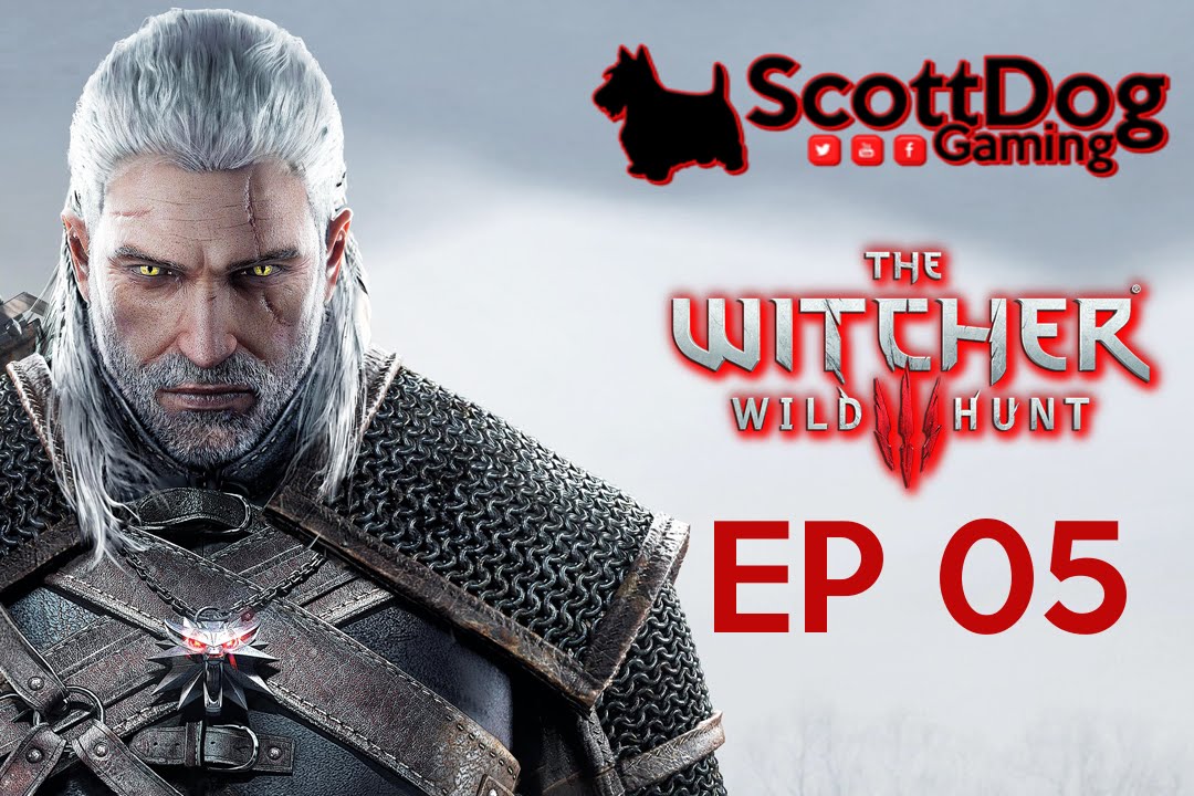 The Witcher 3 Lets Play Ep 05 Bar Room Blitz ScottDogGaming HD YouTube