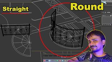 Make Straight To Round  NO Plugin  |3dsmax | Vray  kaboomtechx
