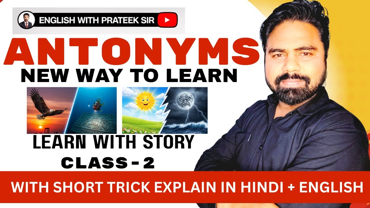 Opposite Worlds: Antonyms Through Hindi Stories😮 |  Can You Guess the Opposite Word in 5 Seconds ? 😱