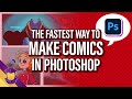 The Fastest Process for Making Comics in Photoshop