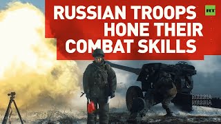 Military Might! Russian Soldiers Flex Shooting Abilities