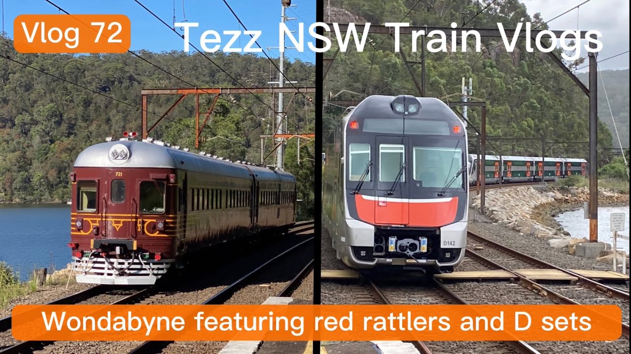 Sydney Trains Vlog 72: Trains at Wondabyne Part 6 - featuring rail ...