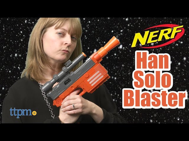 Solo: Star Wars Story Nerf Glowstrike Han Solo from Hasbro - YouTube