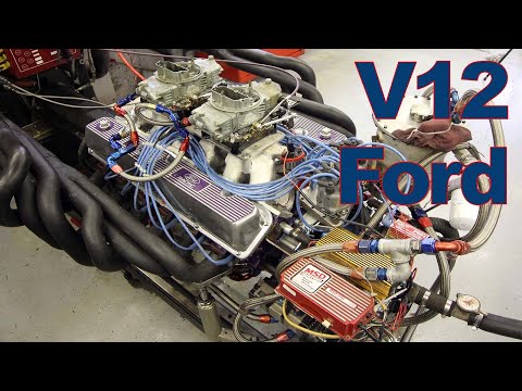 One-of-a-Kind V12 Ford on the Dyno