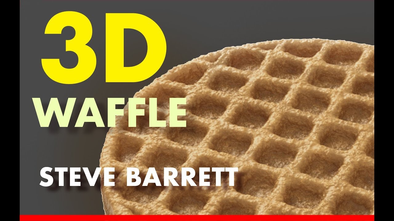 MODO 11: Waffle - 3D Organic Procedural Modeling  (2018)