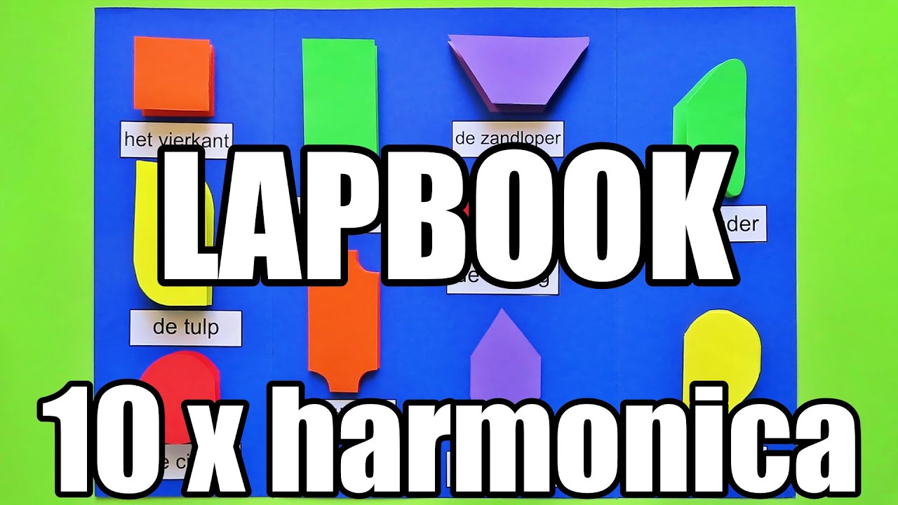 Lapbook Maken - (10X) Harmonica - Youtube