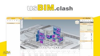 Online-Kollisionsprüfung von BIM-Modellen | usBIM.clash | ACCA software