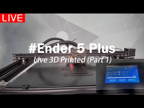 Live 3D Printed Tesla CyberTruck with Ender5 Plus Upgrade Silent board Added not Default Part-1 - Live 3D Printed Tesla CyberTruck with Ender5 Plus Upgrade Silent board Added not Default Part-1