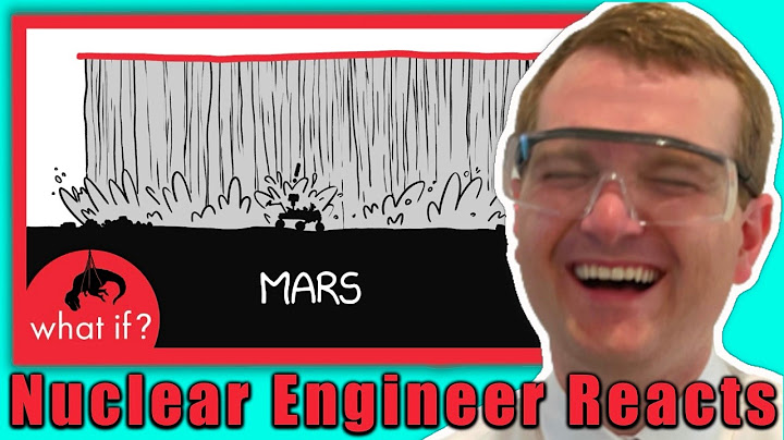 What if We Teleported the Oceans to Mars? - Nuclear Engineer Reacts to XKCD