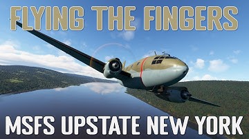 See the Finger Lakes of Upstate New York in the Curtiss C-46 Commando