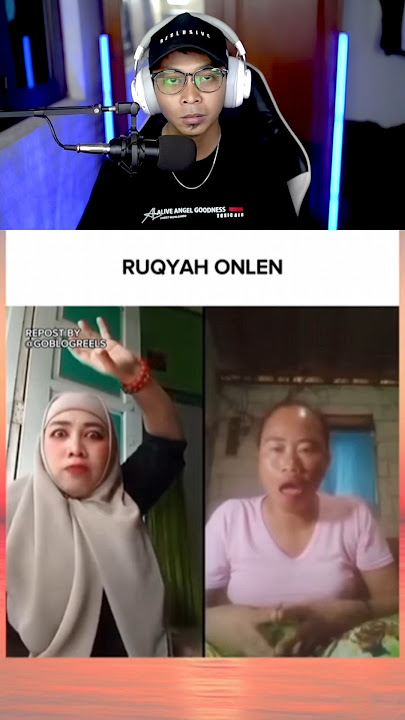 Ruqyah online 😱 #reaction #lucu