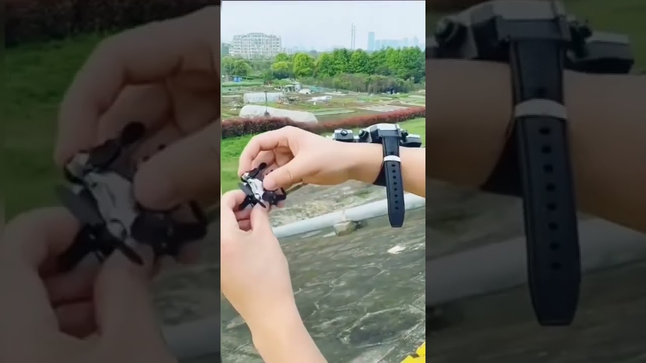 mini drone in watch size😍🔥 