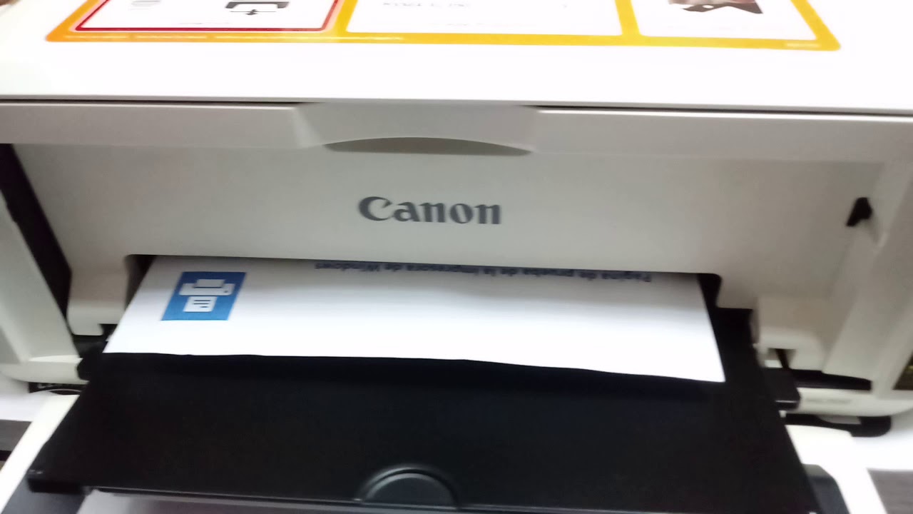 Canon MG3550 Limpieza , Recarga, Alineación Cartuchos (3/3) - YouTube