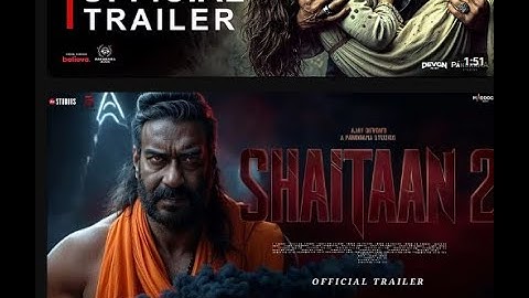 SHAITAAN 2 - OFFICIAL TRAILER | AJAY DEVGN | JYOTIKA | R MADHAVAN | VIKAS BAHL