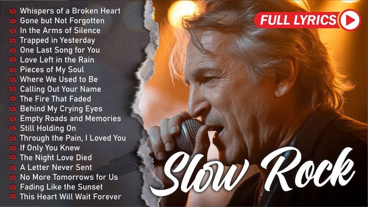 Greatest Rock Ballads of All Time for Love and Heartbreak With Lyrics