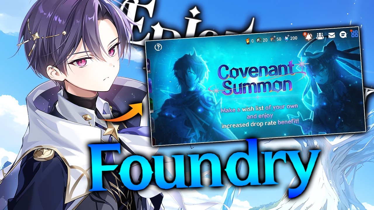 BEST COVENANT WISHLIST FOR THE FOUNDRY SERVER! EPIC SEVEN! - YouTube