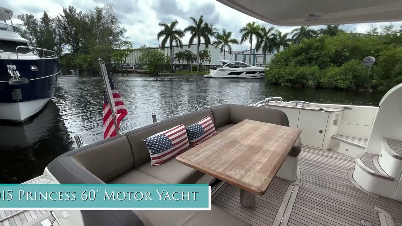 2015 Princess 60’ Motor Yacht - For Sale with HMY Yachts
