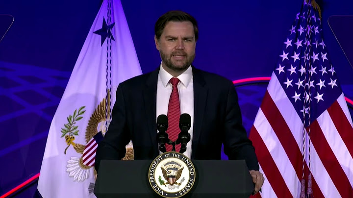 Vice President JD Vance Delivers Remarks at the American Dynamism Summit