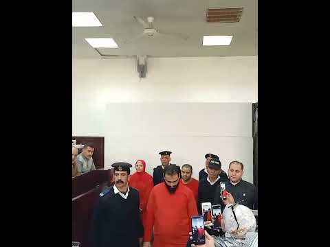 لحظة النطق بالحكم على قاتل والدته بالدقهلية