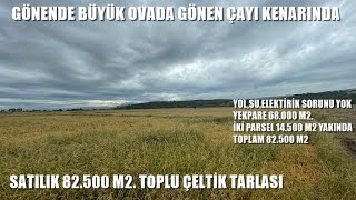 Çelti̇k Di̇yari Gönende Su Intisi Olmayan Lokasyonda Satilik Çelti̇k Tarlasi
