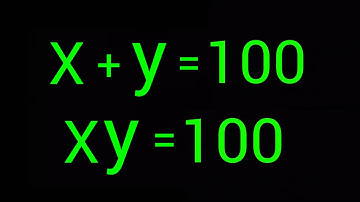 Germany | Can you solve this ? | Maths Olympiad (X,Y) = ?