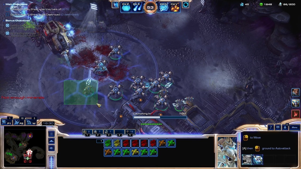 StarCraft 2 Co-op – Artanis & Tychus Powerful Reinforcements | Miner Evacuation Brutal