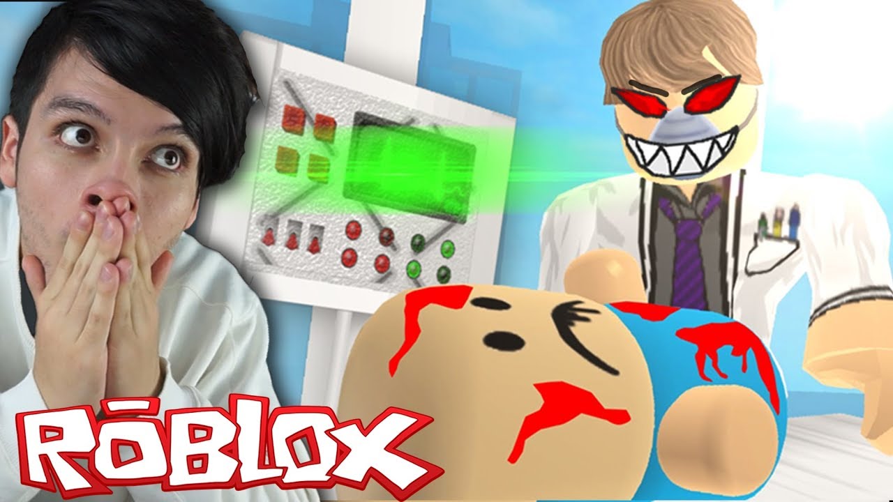 Escapa Del Hospital Maldito En Roblox Youtube - escapa del profesor malvado baldi en roblox youtube