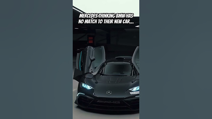 Mercedes thinks AMG 1 beats BMW(M4GT3 evo)…  #mercedes #bmw #bmwm4gt3