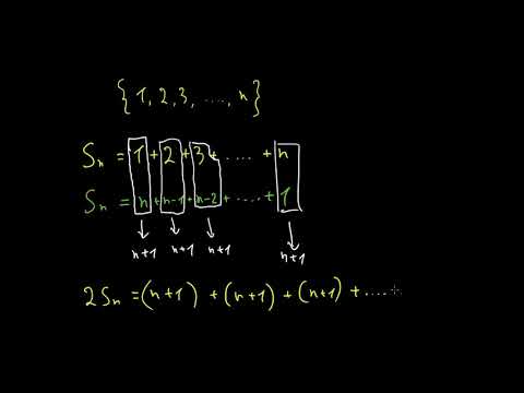 არითმეტიკული პროგრესიების შესავალი