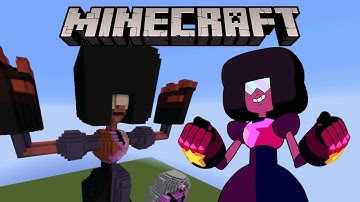 Minecraft Steven Universe Garnet Statue (New Outfit)