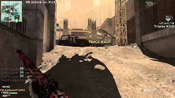 Triple kills with a claymore  V4