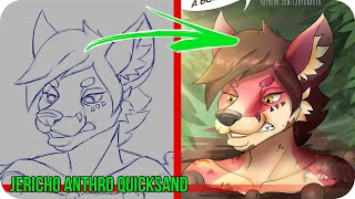 Jericho Anthro Quicksand - Steps Digital Painting Tutorial