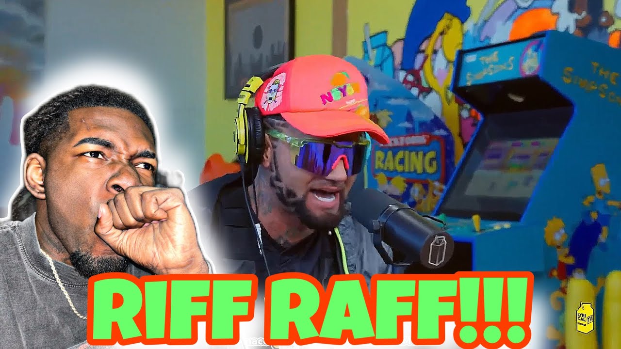 Flack0DaMenace Reacts To Riff Raff Lyrical Lemonade Freestyle - YouTube