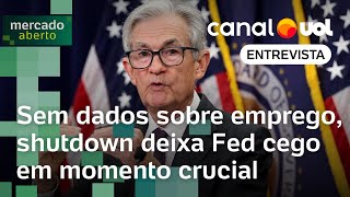 Shutdown nos EUA deixa Fed cego em momento crucial para polĂtica monetária de Trump | Análise