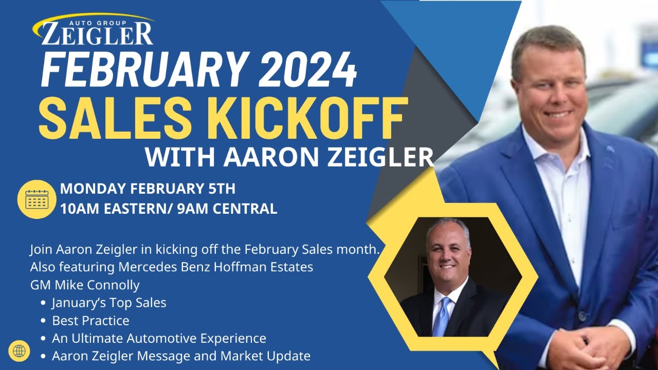 February Sales Kickoff with Aaron Zeigler