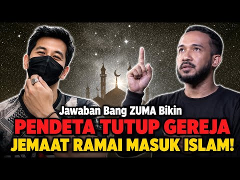 Jawaban Cerdas Bang ZUMA Bikin Pendeta Tutup Gereja, Jemaat Ramai Mualaf