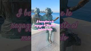 i bersaglieri e le ragazze al molo san carlo