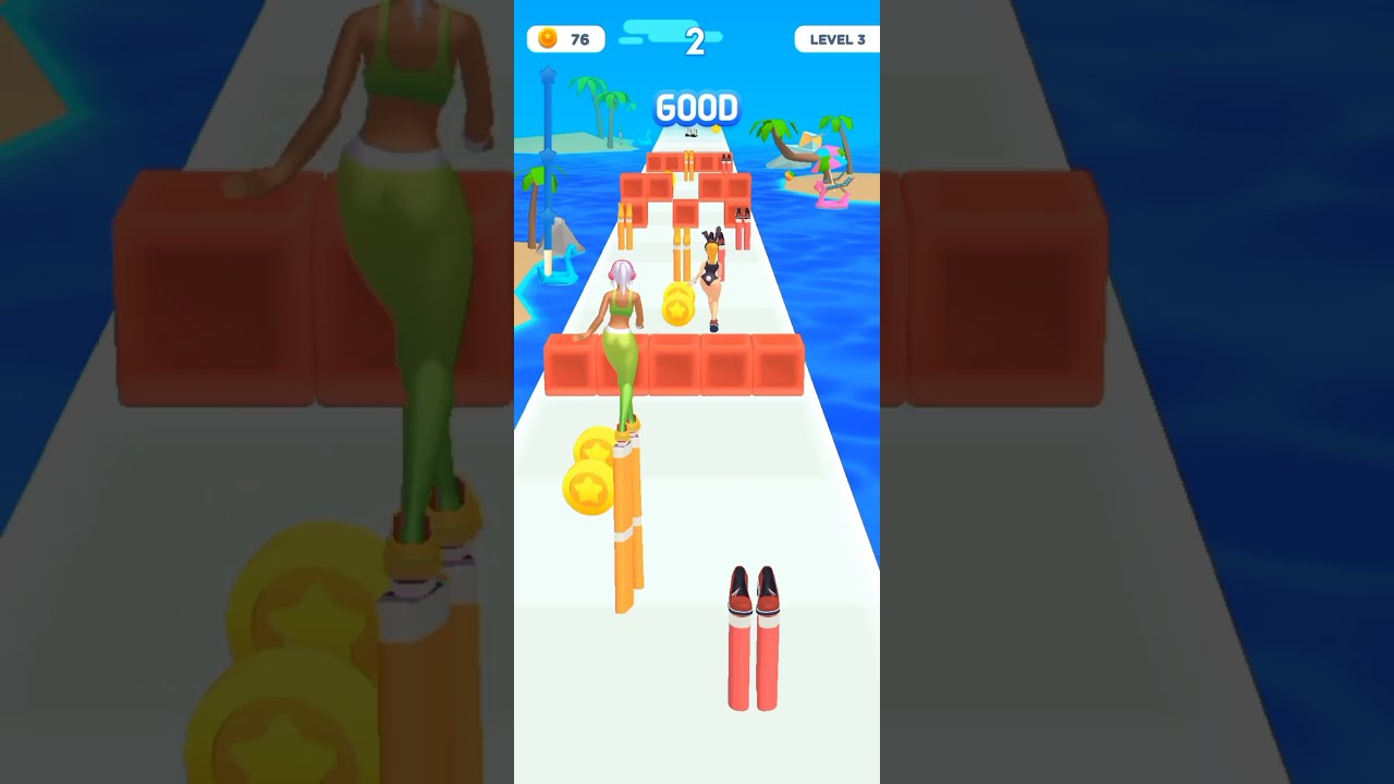 Dancing race Gameplay for android 💃|| 