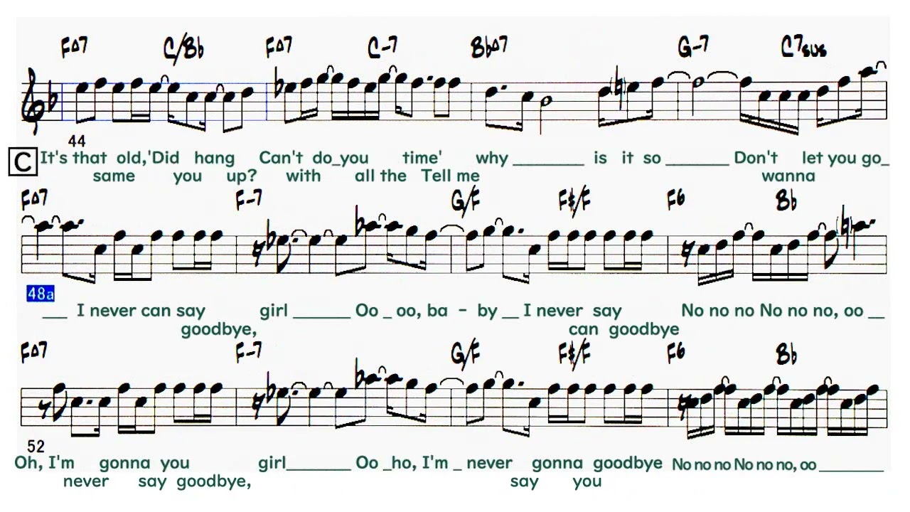 Never Can Say Goodbye - Sample ( C 🎹 ) - YouTube Never Can Say Goodbye - Sample ( C 🎹 ) - YouTube