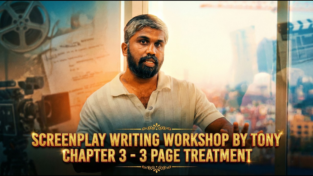 Chapter 3 - Film Making - Screenplay Writing Workshop by Tony - YouTube