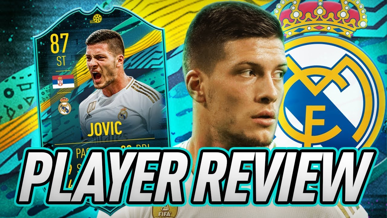 THE SERBIAN FALCAO! ⚽⚽⚽⚽⚽ 87 MOMENTS LUKA JOVIC PLAYER REVIEW! - FIFA 20 Ultimate Team