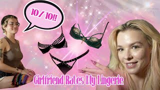 My Girlfriend Rates My *Hottest Lingerie*