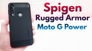 Spigen Rugged Armor Case for Moto G Power - Review!