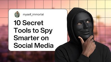 Top 10 OSINT Tools to Track Anyone on Social Media | Myself Immortal
