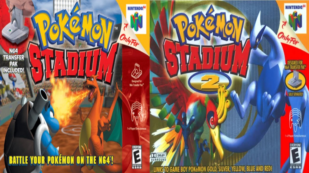 Pokemon Stadium 1 and 2 (Mini-Games) | Bourne to Play