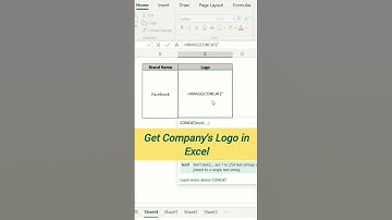 image and concat function to get company